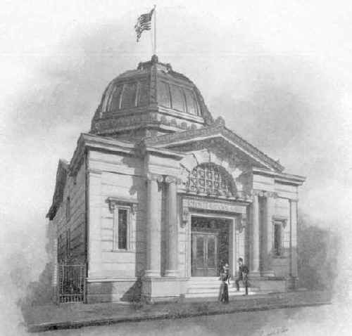 Chester National Bank; from Souvenir History of Chester, PA courtesy of Terry Redden Peters