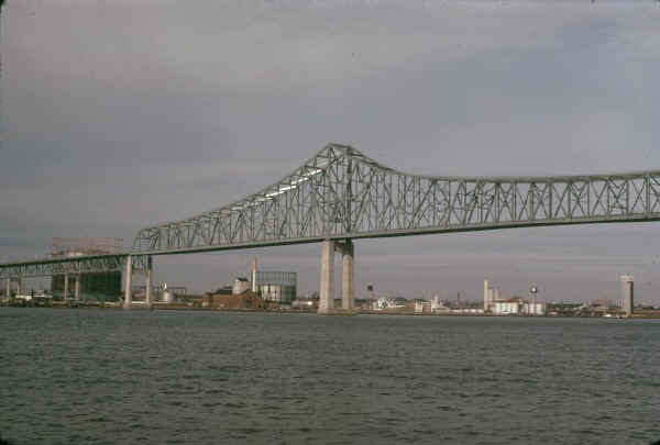 Commodore Barry Bridge; 1974 Photo by Dr. Stan Smith, courtesy of Dave Smith