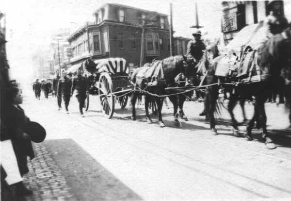 Chester's last return dead from France, Private Buckalew 4/29/1922; Photo courtesy of Tom Bulger