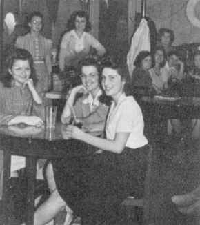 Bullock's Pharmacy interior upstairs from CHS Annual 1942