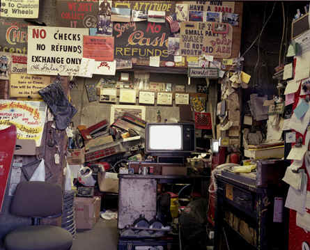 Joe's Junkyard Office; Photo courtesy of Joe's granddaughter, Lisa Kereszi