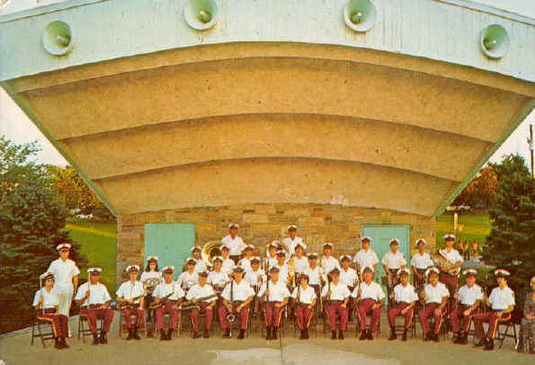 Chester City Band 1970's; Photo courtesy of Maria Zangari-Treesh