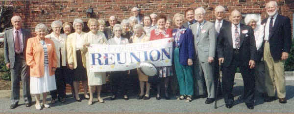 CHS Class of 1939, 1999 Reunion; Photo courtesy of Father Joe & Helen Stauffer Hess