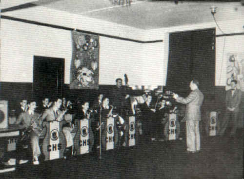 Chester High Dance Band; Photo courtesy of Betty-Jane Bennett Smith