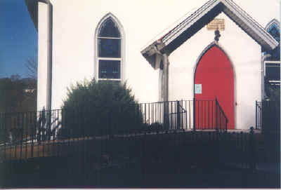 Crozerville United Methodist Church; Photo courtesy of The Rev. Dorothy M. Field, Pastor, August 2001
