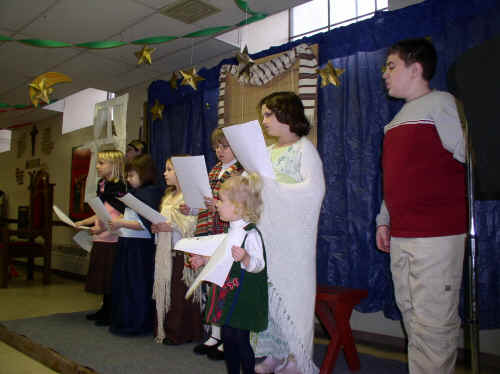 St. Nicholas' Pageant, Holy Ghost Ukrainian Catholic Church, December 2005; Photo courtesy of Mary E. Rivera