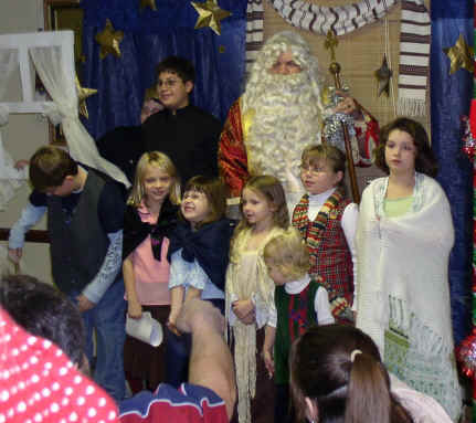 St. Nicholas' Pageant, Holy Ghost Ukrainian Catholic Church, December 2005; Photo courtesy of Mary E. Rivera
