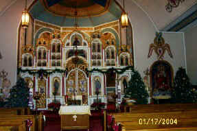 Holy Ghost Altar 1/17/2004; Photo courtesy of Caroline
