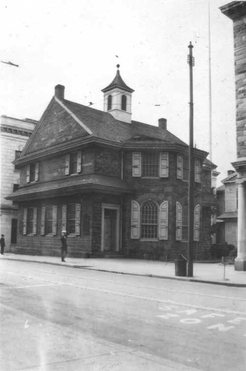 1724 Courthouse restored 1920; Photo courtesy of Tom Bulger