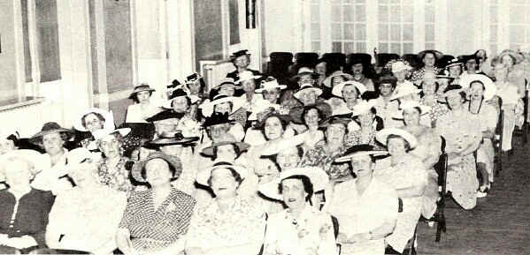 New Century Club Meeting; Photo from The Delaware County Advocate, July 1942