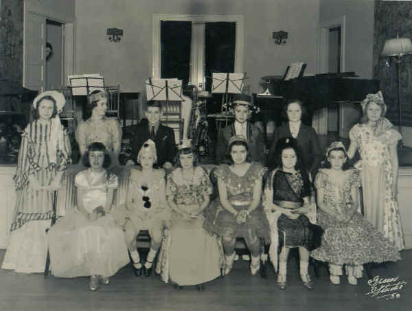 Century Club Costume Dance, 1938; Photo courtesy of Janet Andrews Moulder