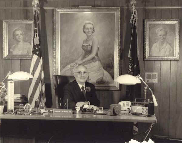 Dr. DiMedio in his office, 8th & Kerlin St.; Photo courtesy of Joe O'Melia