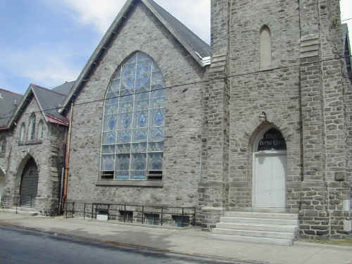 First Baptist, currently Range's Temple COGIC Church; Photo courtesy of "Joker" Jack Chambers