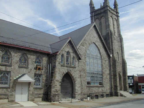 First Baptist, currently Range's Temple COGIC Church; Photo courtesy of "Joker" Jack Chambers