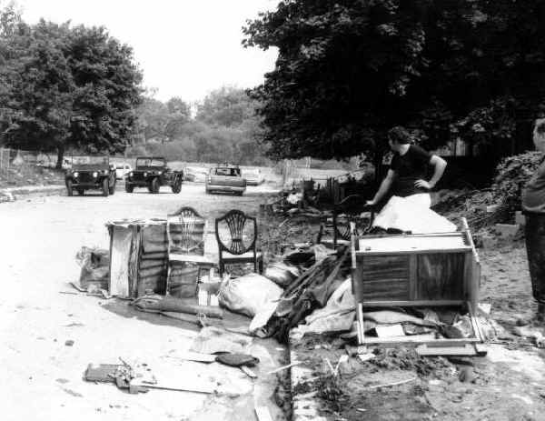 Eyre Park Flood, September 1971; Photo courtesy of Tom Dewey