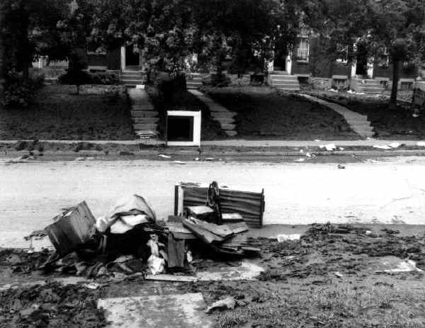 Eyre Park Flood, September 1971; Photo courtesy of Tom Dewey