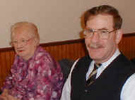 Mrs. Gatens & son, Bill Gatens