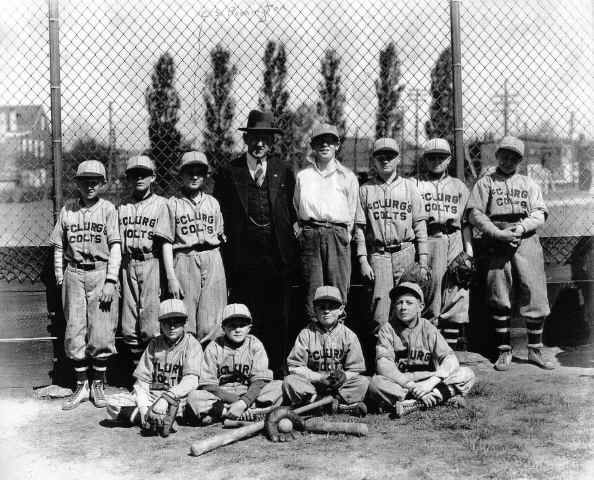 McClurg Colts c. 1929; Photo courtesy of Mike Semcheski