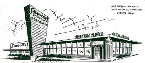 Sketch of Shooster's Restaurant courtesy of Stephen Shooster