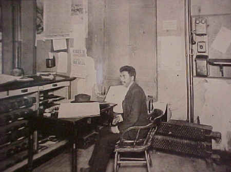 William Henry Ridley, Esq. in the Recorder of Deeds Office; Photo courtesy of the Ridley Family Archives & Sam Lemon, great-grandson