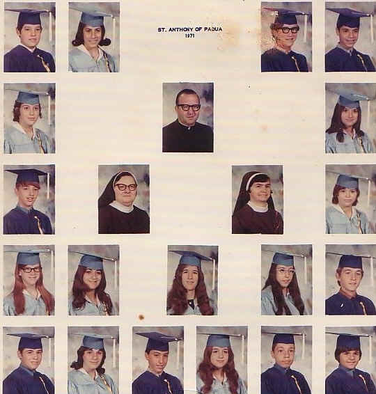 St. Anthony's Class of '71; Photo courtesy of Fred Ungarino