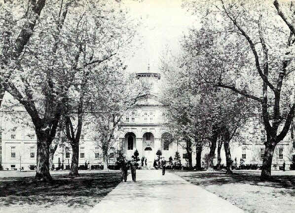 Old Main, Crozer Theological Seminary; Photo from The Delaware County Adovcate, October, 1940