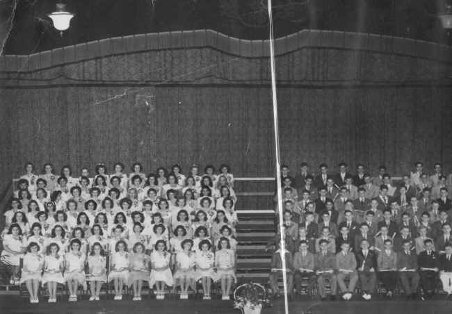 Franklin School, 1945; Photo courtesy of Lydia Johnson