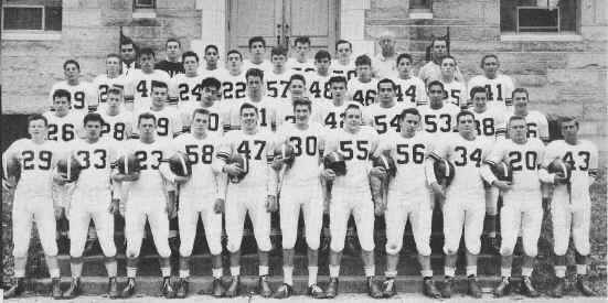 St. James Football 1954; Photo courtesy of Vince Casciato