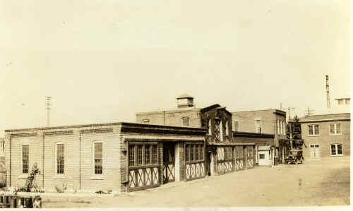 Water Maintenance Garage, July 1, 1927; Photo courtesy of TinaMarie Little