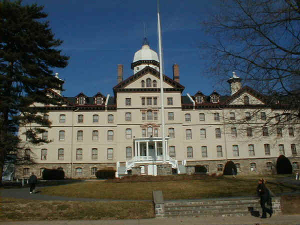 "Old Main", Widener University, February 2001