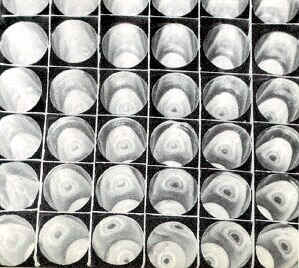 Carton packed with tubes; Photo from The Delaware County Advocate, October 1940